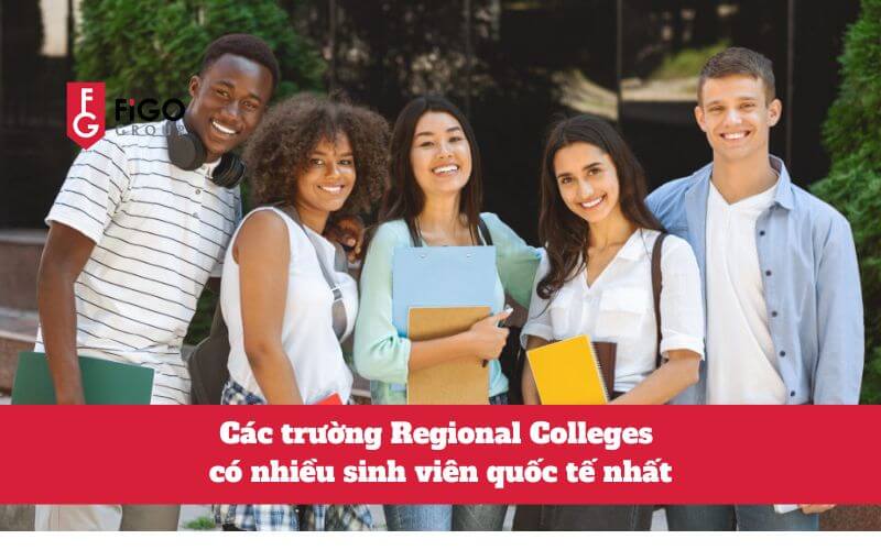[2024] Các trường Regional Colleges Mỹ có nhiều sinh viên quốc tế nhất